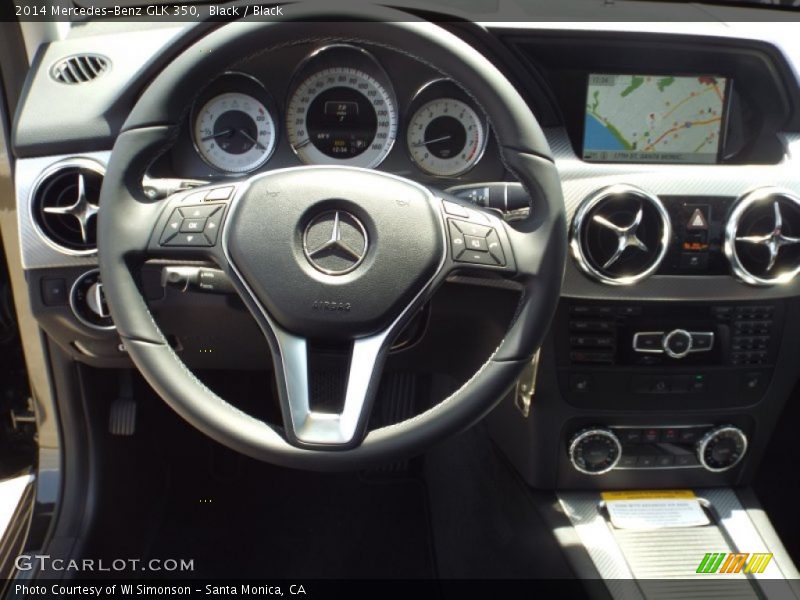 Black / Black 2014 Mercedes-Benz GLK 350