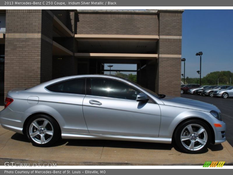 Iridium Silver Metallic / Black 2013 Mercedes-Benz C 250 Coupe