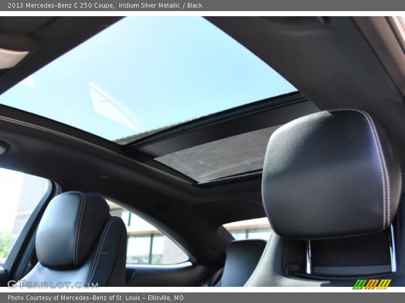 Iridium Silver Metallic / Black 2013 Mercedes-Benz C 250 Coupe