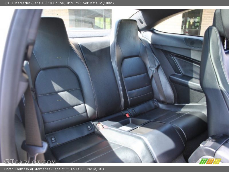 Iridium Silver Metallic / Black 2013 Mercedes-Benz C 250 Coupe