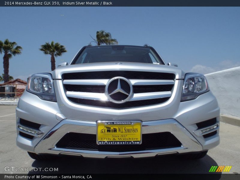 Iridium Silver Metallic / Black 2014 Mercedes-Benz GLK 350