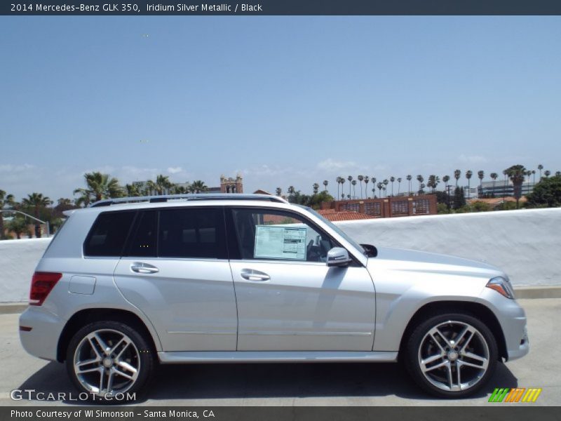 Iridium Silver Metallic / Black 2014 Mercedes-Benz GLK 350