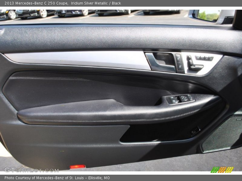 Iridium Silver Metallic / Black 2013 Mercedes-Benz C 250 Coupe