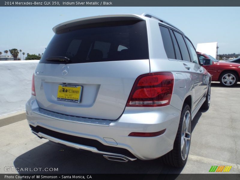 Iridium Silver Metallic / Black 2014 Mercedes-Benz GLK 350