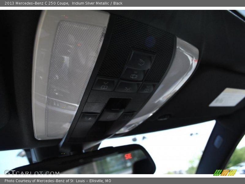 Iridium Silver Metallic / Black 2013 Mercedes-Benz C 250 Coupe