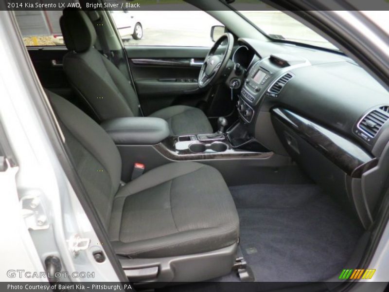 Bright Silver / Black 2014 Kia Sorento LX AWD