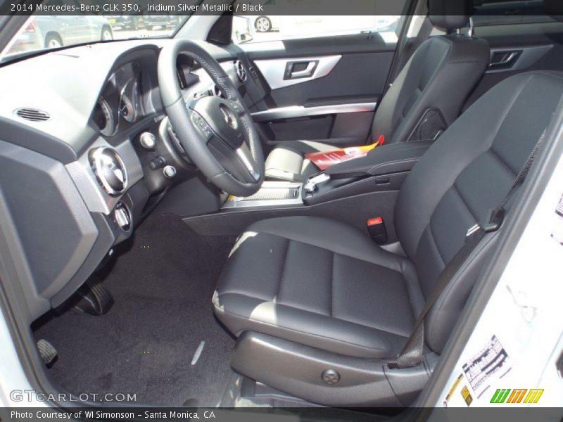 Iridium Silver Metallic / Black 2014 Mercedes-Benz GLK 350