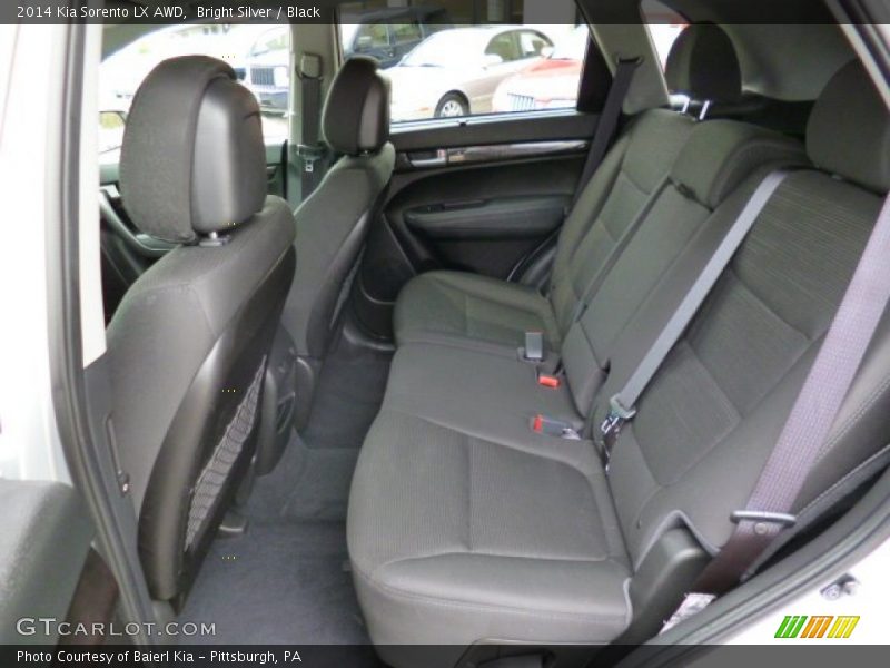 Bright Silver / Black 2014 Kia Sorento LX AWD