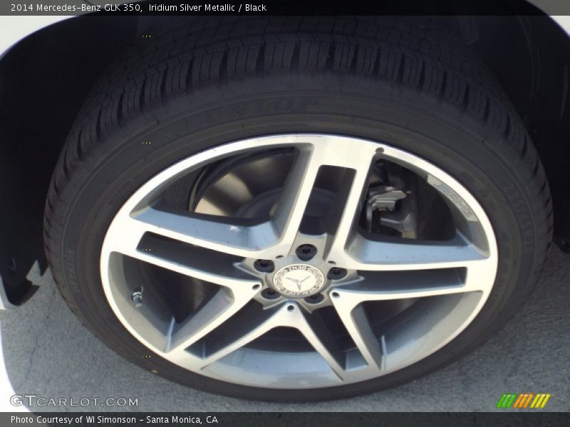 Iridium Silver Metallic / Black 2014 Mercedes-Benz GLK 350
