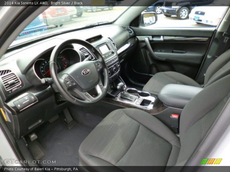 Bright Silver / Black 2014 Kia Sorento LX AWD