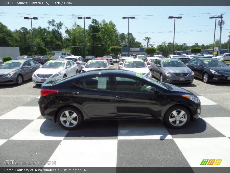 Black / Gray 2013 Hyundai Elantra GLS