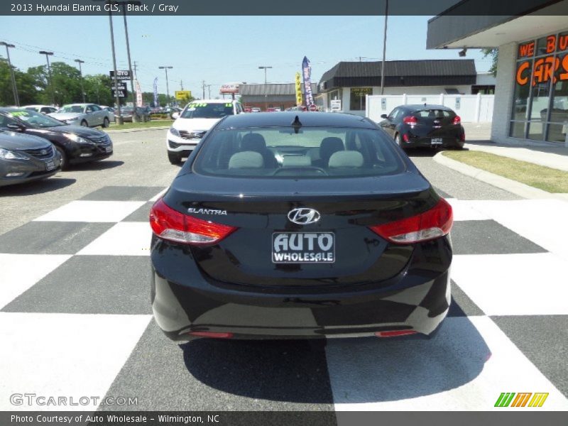 Black / Gray 2013 Hyundai Elantra GLS