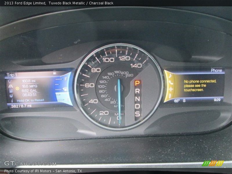 Tuxedo Black Metallic / Charcoal Black 2013 Ford Edge Limited