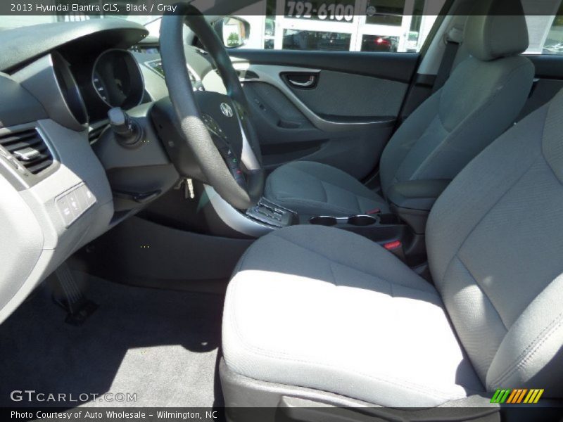 Black / Gray 2013 Hyundai Elantra GLS