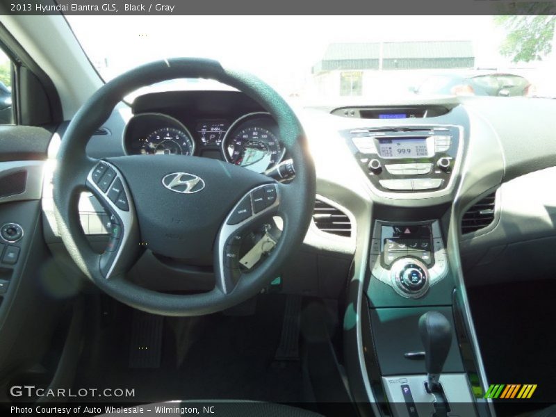 Black / Gray 2013 Hyundai Elantra GLS