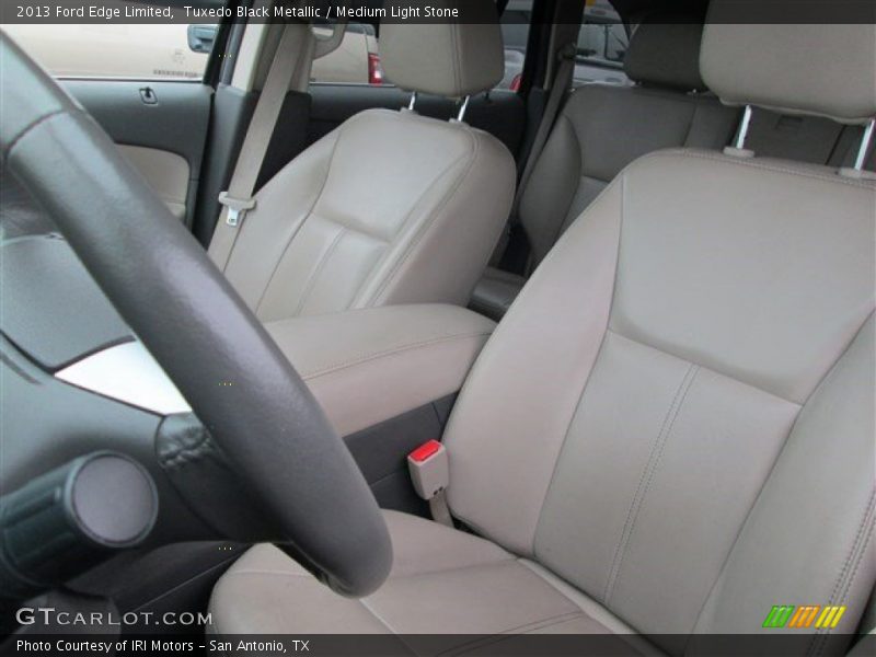 Tuxedo Black Metallic / Medium Light Stone 2013 Ford Edge Limited