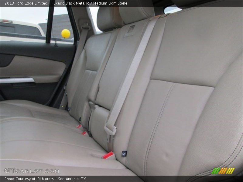 Tuxedo Black Metallic / Medium Light Stone 2013 Ford Edge Limited