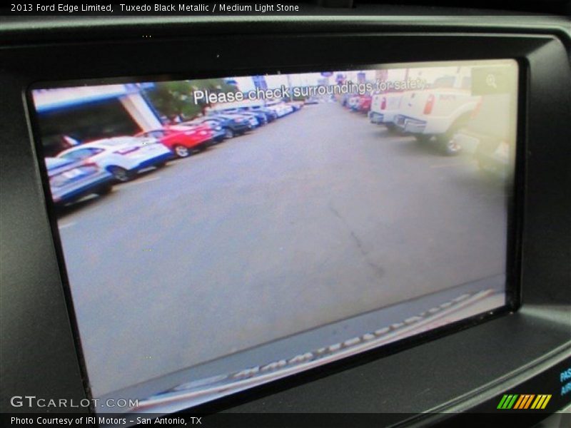 Tuxedo Black Metallic / Medium Light Stone 2013 Ford Edge Limited
