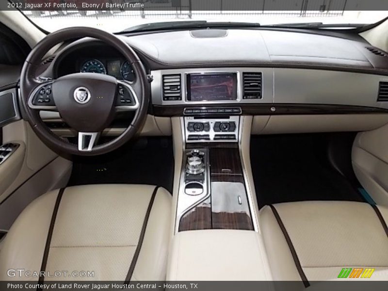 Ebony / Barley/Truffle 2012 Jaguar XF Portfolio