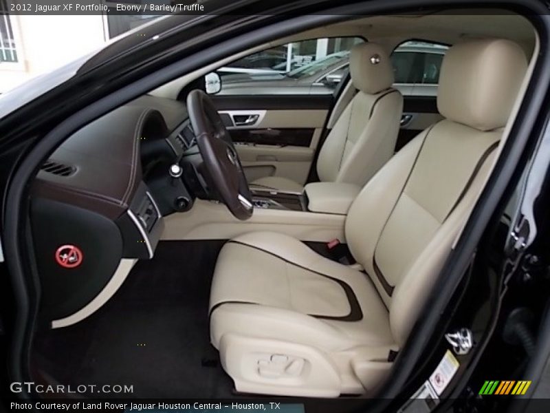 Ebony / Barley/Truffle 2012 Jaguar XF Portfolio