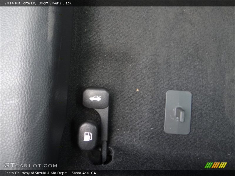 Bright Silver / Black 2014 Kia Forte LX