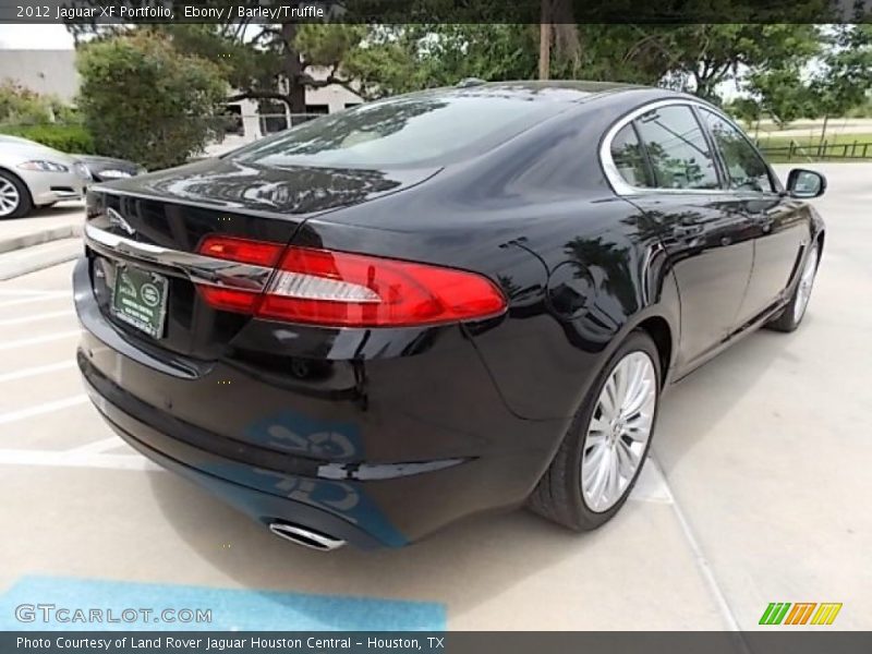 Ebony / Barley/Truffle 2012 Jaguar XF Portfolio