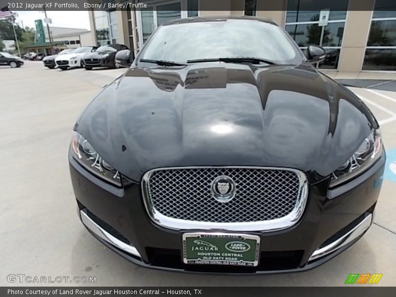 Ebony / Barley/Truffle 2012 Jaguar XF Portfolio