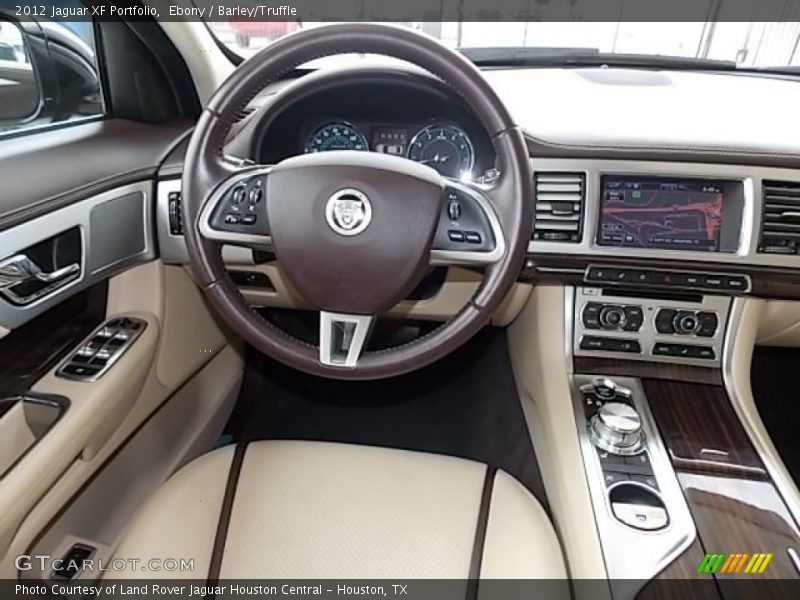 Ebony / Barley/Truffle 2012 Jaguar XF Portfolio