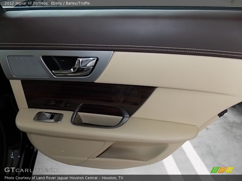 Ebony / Barley/Truffle 2012 Jaguar XF Portfolio