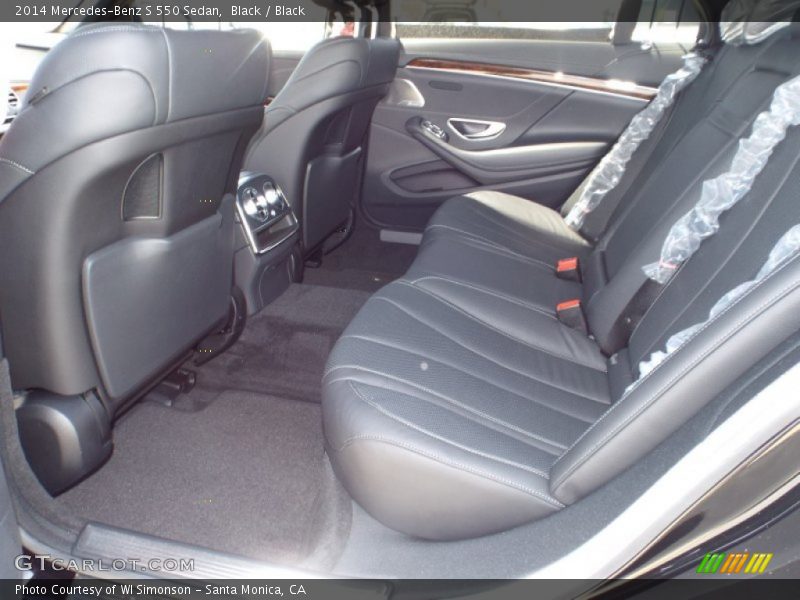 Black / Black 2014 Mercedes-Benz S 550 Sedan