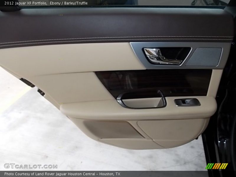 Ebony / Barley/Truffle 2012 Jaguar XF Portfolio