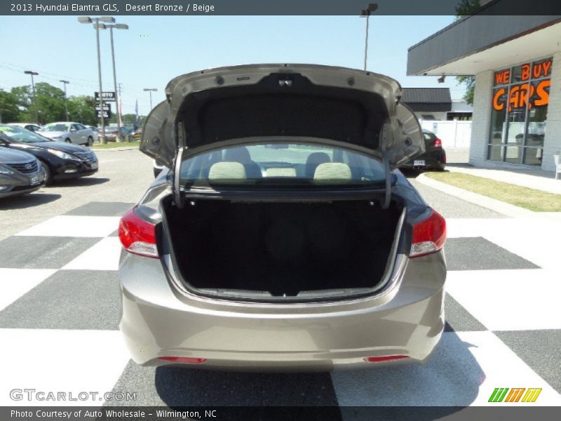 Desert Bronze / Beige 2013 Hyundai Elantra GLS