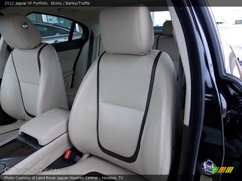 Ebony / Barley/Truffle 2012 Jaguar XF Portfolio