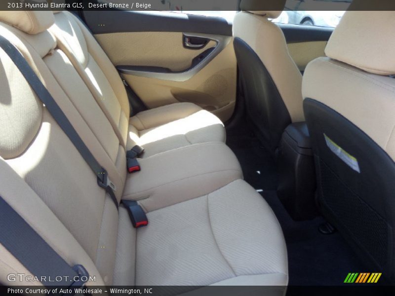 Desert Bronze / Beige 2013 Hyundai Elantra GLS