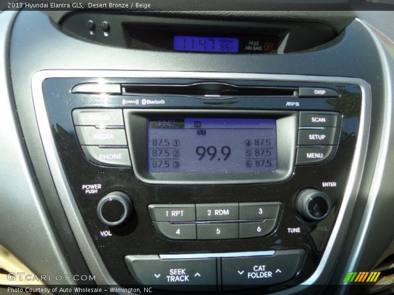 Desert Bronze / Beige 2013 Hyundai Elantra GLS