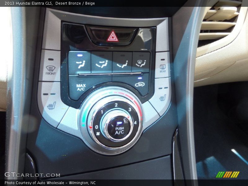 Desert Bronze / Beige 2013 Hyundai Elantra GLS