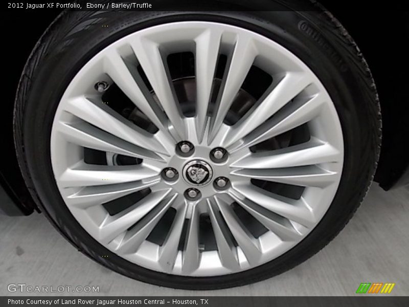 Ebony / Barley/Truffle 2012 Jaguar XF Portfolio
