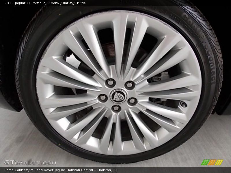 Ebony / Barley/Truffle 2012 Jaguar XF Portfolio