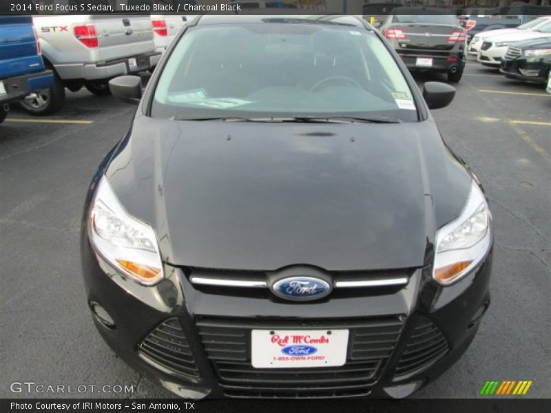 Tuxedo Black / Charcoal Black 2014 Ford Focus S Sedan