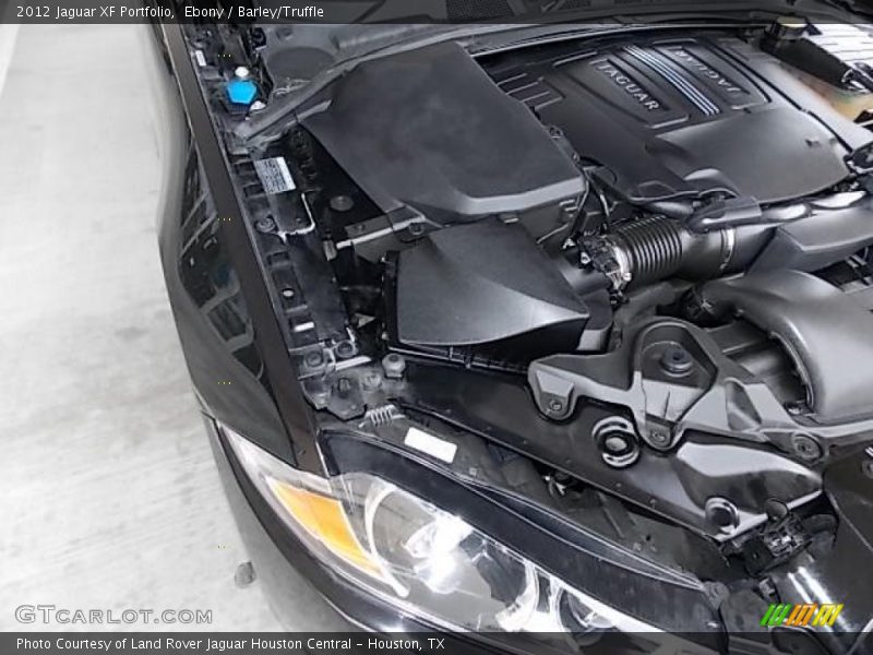 Ebony / Barley/Truffle 2012 Jaguar XF Portfolio