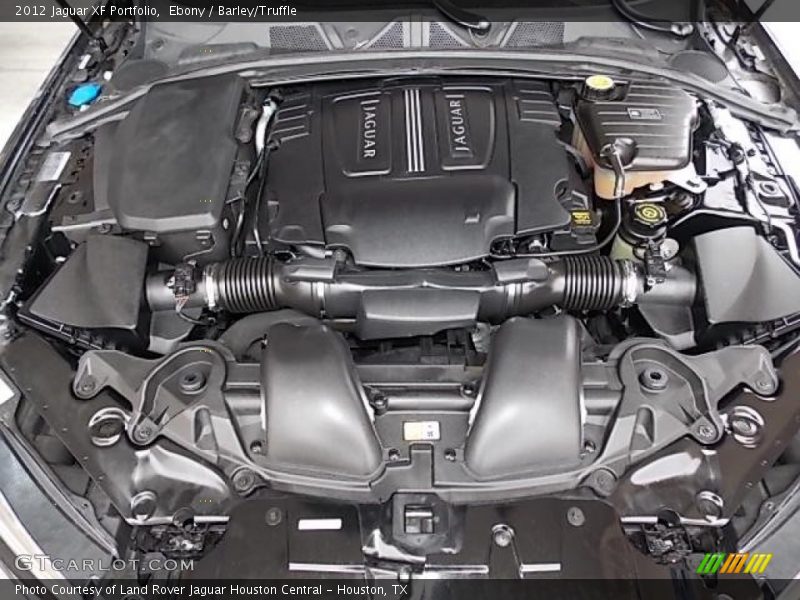 Ebony / Barley/Truffle 2012 Jaguar XF Portfolio