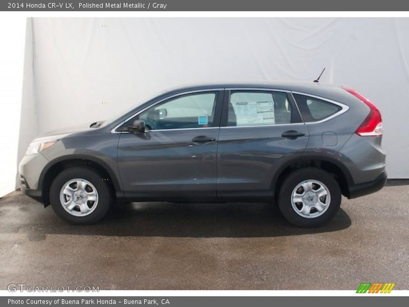 Polished Metal Metallic / Gray 2014 Honda CR-V LX