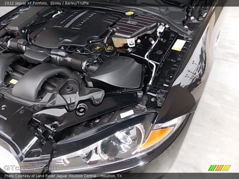 Ebony / Barley/Truffle 2012 Jaguar XF Portfolio