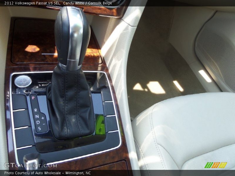 Candy White / Cornsilk Beige 2012 Volkswagen Passat V6 SEL