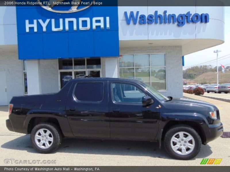 Nighthawk Black Pearl / Beige 2006 Honda Ridgeline RTL