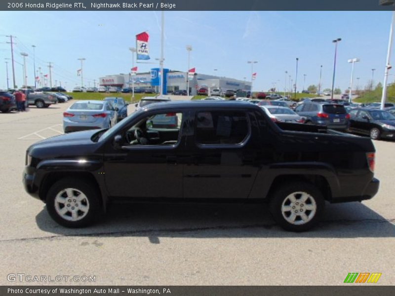 Nighthawk Black Pearl / Beige 2006 Honda Ridgeline RTL