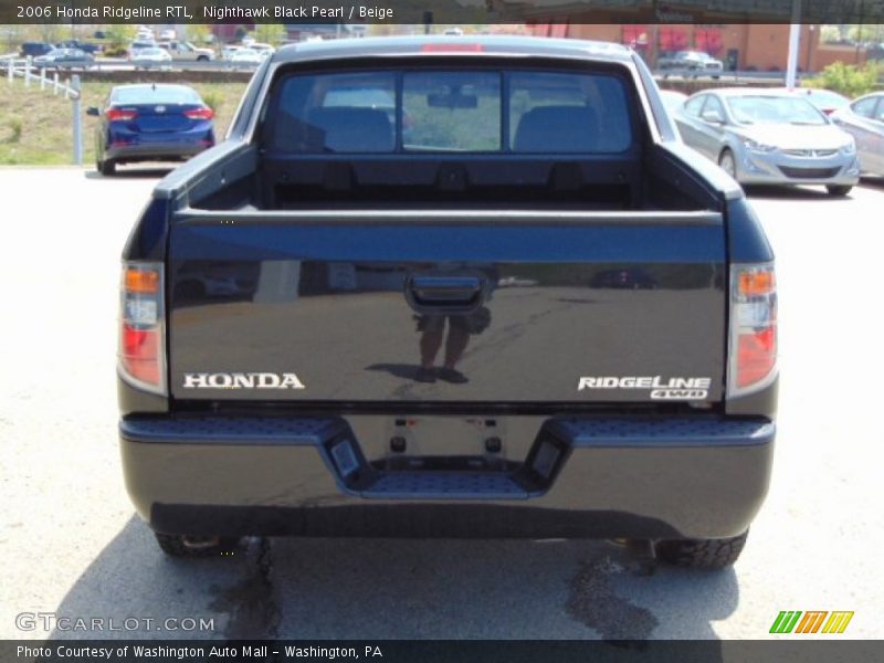 Nighthawk Black Pearl / Beige 2006 Honda Ridgeline RTL