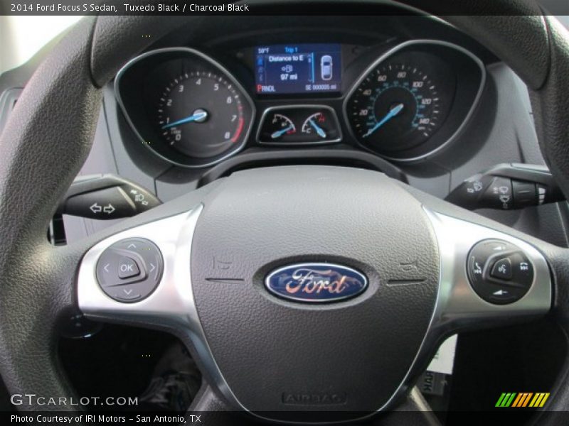 Tuxedo Black / Charcoal Black 2014 Ford Focus S Sedan