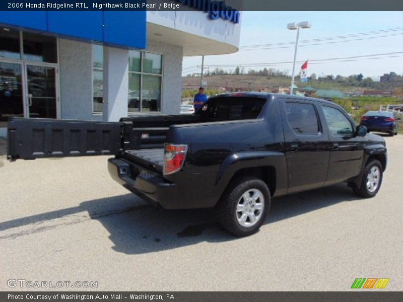 Nighthawk Black Pearl / Beige 2006 Honda Ridgeline RTL