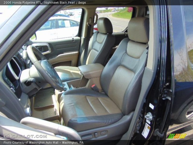 Nighthawk Black Pearl / Beige 2006 Honda Ridgeline RTL